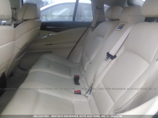 WBASN4C57AC208852 - 2010 BMW 550 GT BLACK photo 8