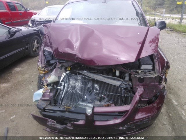 1D4GP44303B227867 - 2003 DODGE GRAND CARAVAN SPORT MAROON photo 6