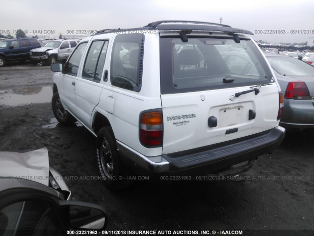 JN8AR05Y8WW260133 - 1998 NISSAN PATHFINDER LE/SE/XE WHITE photo 3