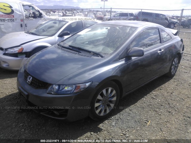 2HGFG12909H512892 - 2009 HONDA CIVIC EXL 灰色 照片 2