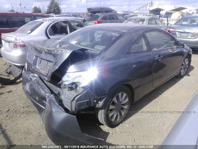 2HGFG12909H512892 - 2009 HONDA CIVIC EXL 灰色 照片 4