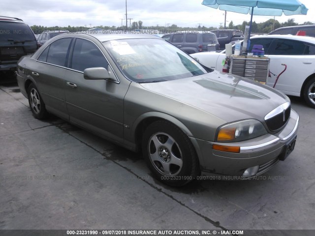 1LNHM87A01Y659540 - 2001 LINCOLN LS Qəhvəyi foto 1
