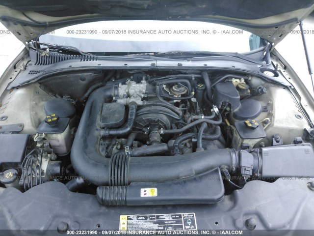 1LNHM87A01Y659540 - 2001 LINCOLN LS Qəhvəyi foto 10