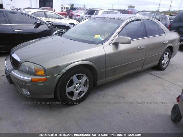 1LNHM87A01Y659540 - 2001 LINCOLN LS Qəhvəyi foto 2