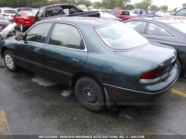 1YVGE22C6V5613067 - 1997 MAZDA 626 GREEN photo 3