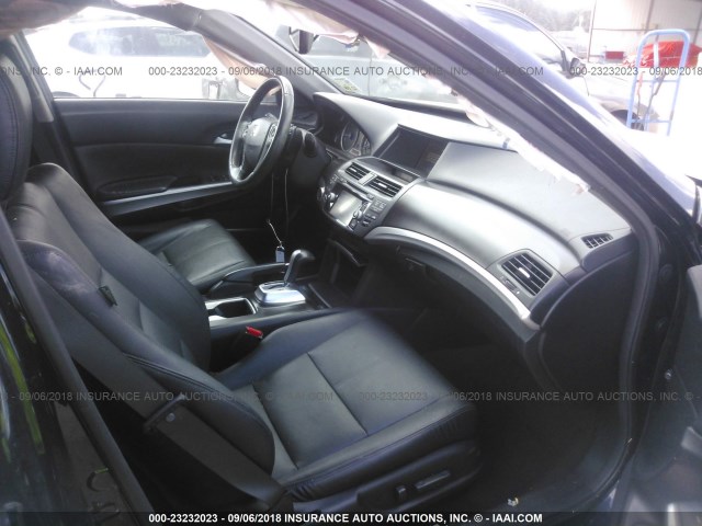 5J6TF1H58EL001172 - 2014 HONDA CROSSTOUR EXL BLACK photo 5