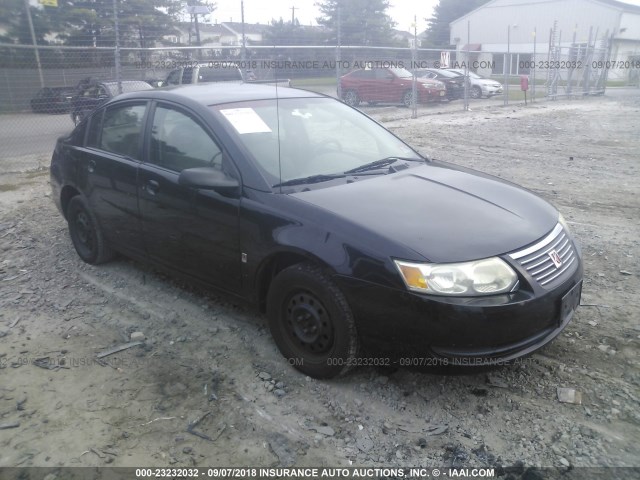 1G8AJ55FX6Z189637 - 2006 SATURN ION LEVEL 2 BLACK photo 1
