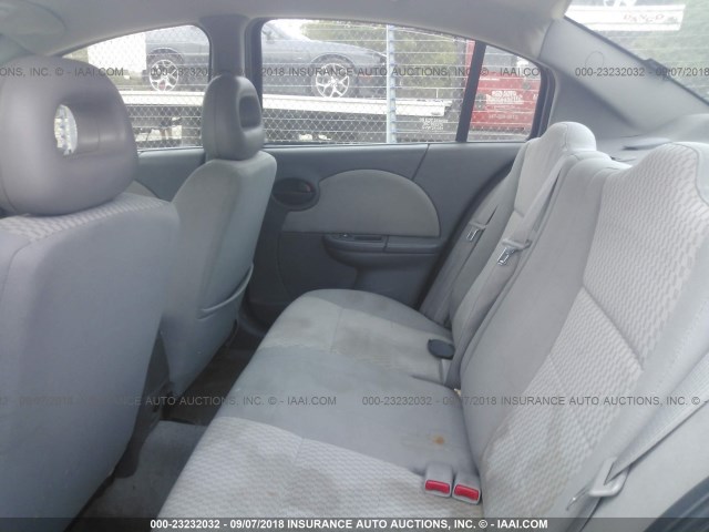1G8AJ55FX6Z189637 - 2006 SATURN ION LEVEL 2 BLACK photo 8