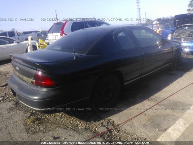 2G1WW12M2W9248952 - 1998 CHEVROLET MONTE CARLO LS BLACK photo 4