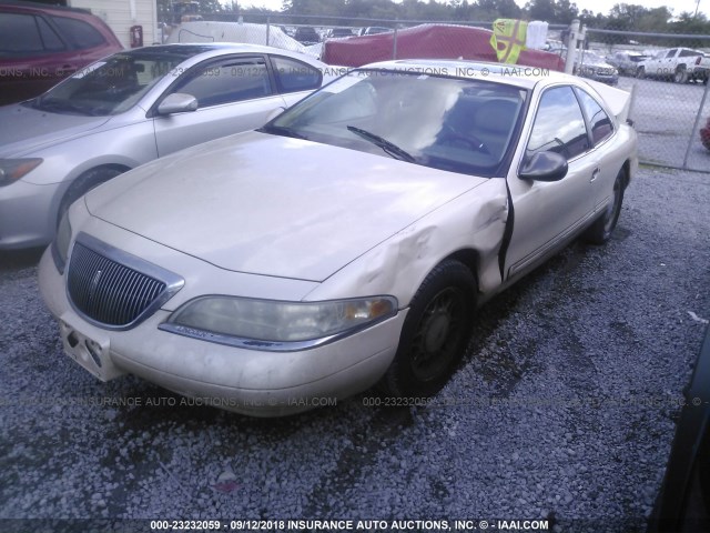 1LNLM91V7VY650965 - 1997 LINCOLN MARK VIII TEAL photo 2