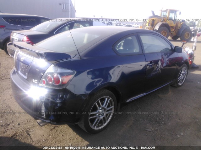JTKDE167880238163 - 2008 TOYOTA SCION TC 蓝色 照片 4