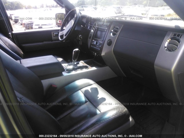 1FMFU20578LA49580 - 2008 FORD EXPEDITION LIMITED GRAY photo 5