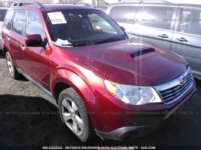 JF2SH66629H766893 - 2009 SUBARU FORESTER 2.5XT LIMITED RED photo 1