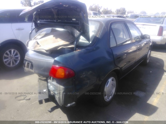 1NXBR12E4WZ114075 - 1998 TOYOTA COROLLA VE/CE/LE 绿色 照片 4