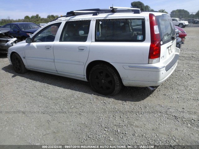 YV1SW592962544450 - 2006 VOLVO V70 2.5T WHITE photo 3