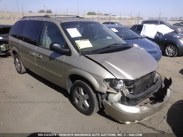 2D4GP44L96R816549 - 2006 DODGE GRAND CARAVAN SXT GOLD photo 1