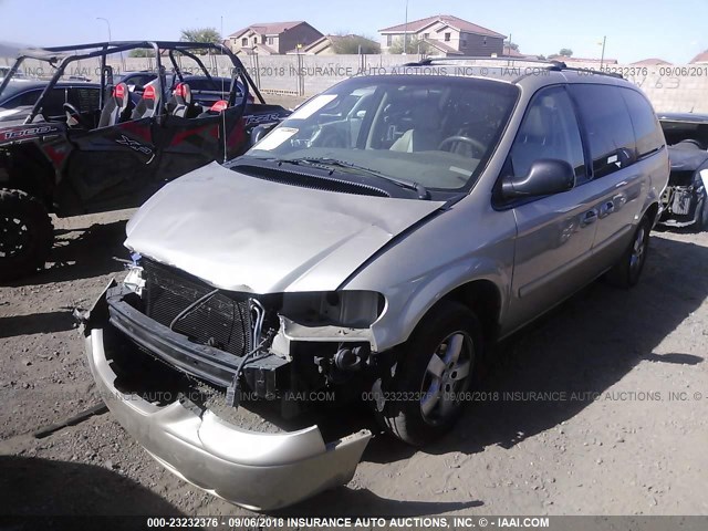 2D4GP44L96R816549 - 2006 DODGE GRAND CARAVAN SXT GOLD photo 2