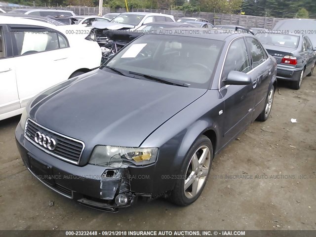 WAULT68E35A055290 - 2005 AUDI A4 3.0 QUATTRO/SPECIAL GRAY photo 2