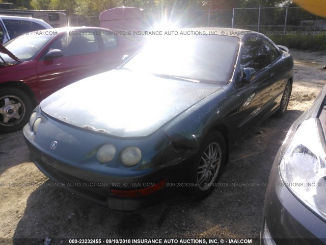 JH4DC4361XS006547 - 1999 ACURA INTEGRA GS GREEN photo 2