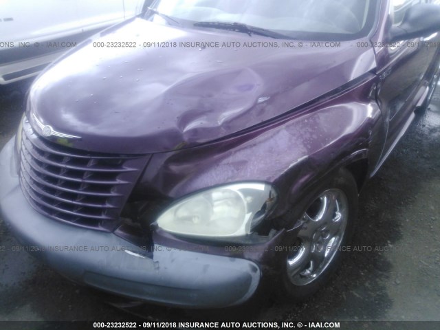 3C8FY68B72T209297 - 2002 CHRYSLER PT CRUISER LIMITED/DREAM CRUISER BURGUNDY photo 6