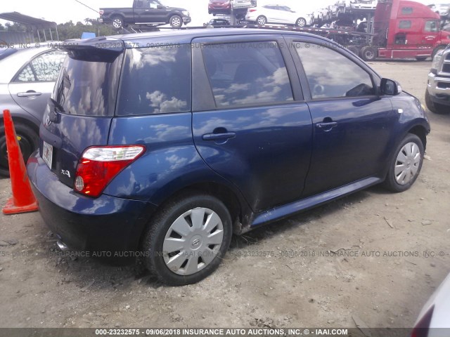 JTKKT604960150311 - 2006 TOYOTA SCION XA ლურჯი ფოტო 4