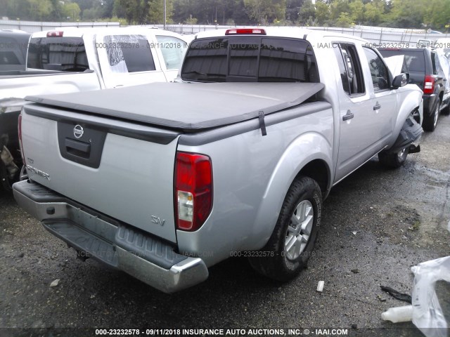 1N6AD0ER4FN709409 - 2015 NISSAN FRONTIER S/SV/SL/PRO-4X SILVER photo 4