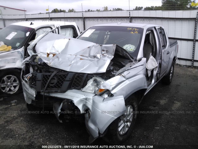 1N6AD0ER4FN709409 - 2015 NISSAN FRONTIER S/SV/SL/PRO-4X SILVER photo 6