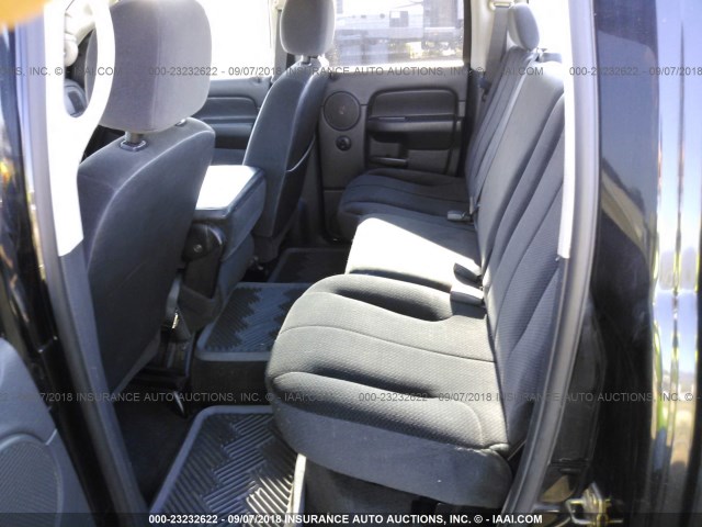 3D7KU28D14G159696 - 2004 DODGE RAM 2500 ST/SLT 黑色 照片 8