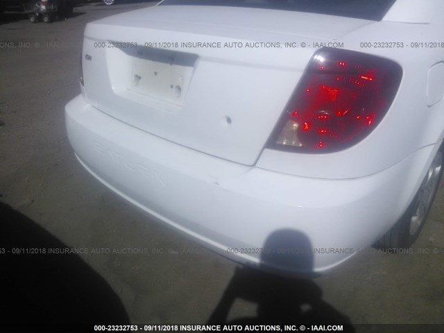 1G8AN12F14Z105803 - 2004 SATURN ION LEVEL 2 白色 照片 6