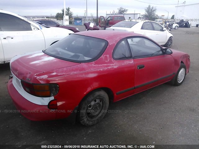 JT2AT86F9L0013235 - 1990 TOYOTA CELICA ST RED photo 4