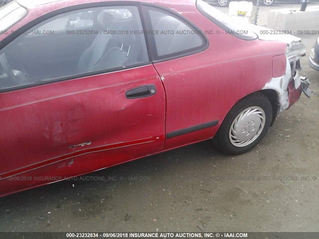 JT2AT86F9L0013235 - 1990 TOYOTA CELICA ST RED photo 6