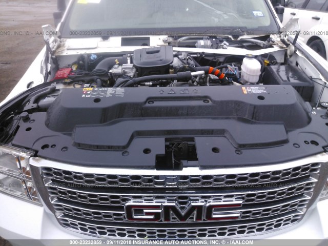 1GT426C82DF208366 - 2013 GMC SIERRA K3500 DENALI WHITE photo 9