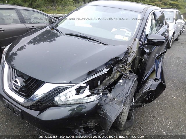 5N1AZ2MH4FN274511 - 2015 NISSAN MURANO S/SL/SV/PLATINUM BLACK photo 6