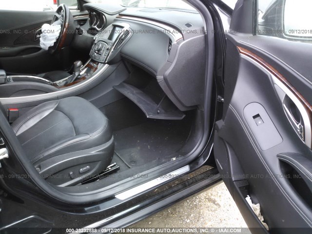 1G4GE5EV2AF177807 - 2010 BUICK LACROSSE CXS BLACK photo 5