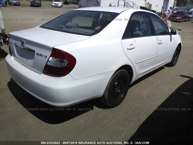4T1BE32K04U263478 - 2004 TOYOTA CAMRY LE/XLE/SE Ağ foto 4