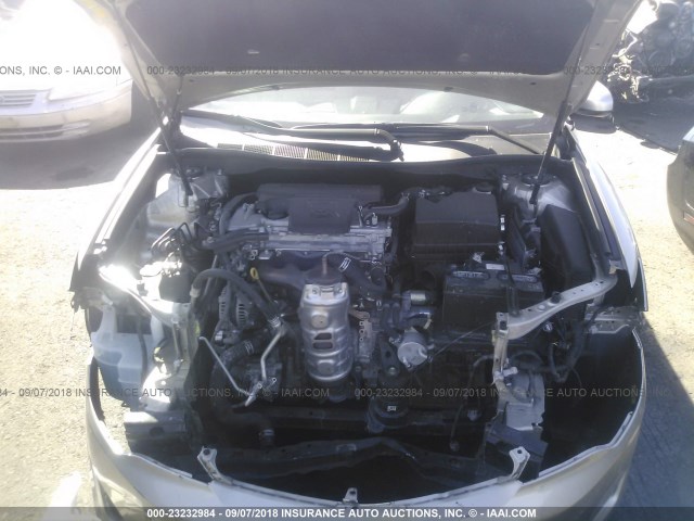 4T4BF1FK6ER387984 - 2014 TOYOTA CAMRY L/SE/LE/XLE 金色 照片 10