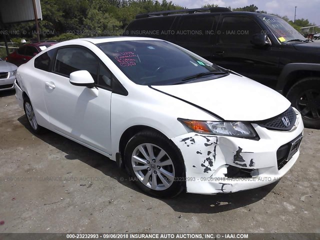 2HGFG3B07CH539947 - 2012 HONDA CIVIC EXL 白色 照片 1