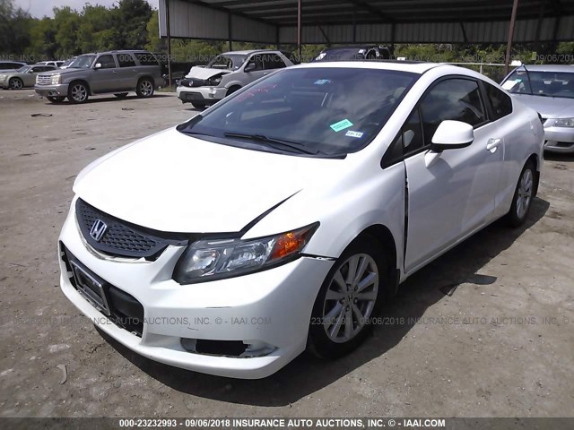 2HGFG3B07CH539947 - 2012 HONDA CIVIC EXL 白色 照片 2
