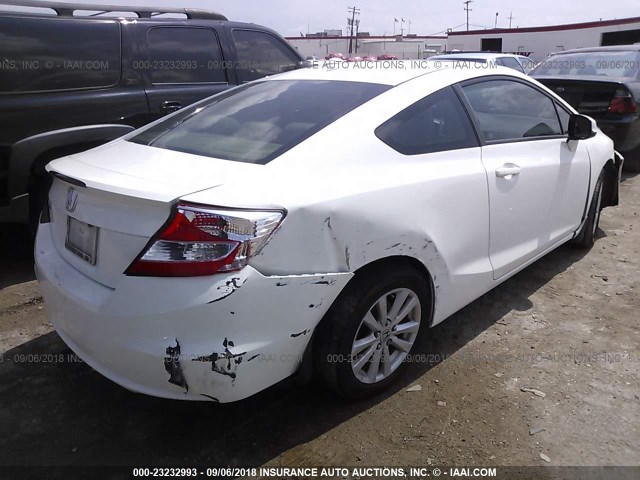 2HGFG3B07CH539947 - 2012 HONDA CIVIC EXL 白色 照片 4