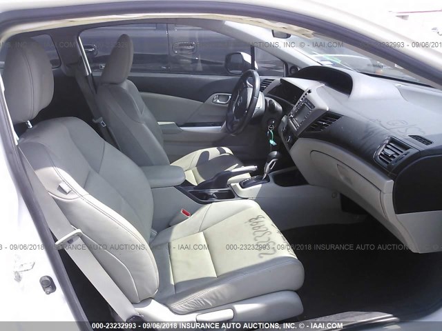 2HGFG3B07CH539947 - 2012 HONDA CIVIC EXL 白色 照片 5