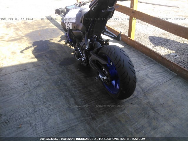 JYARM06E0GA007819 - 2016 YAMAHA FZ07 BLUE photo 3