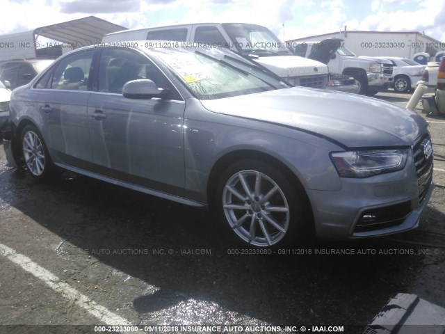 WAUFFAFL5FA080525 - 2015 AUDI A4 PREMIUM PLUS GRAY photo 1