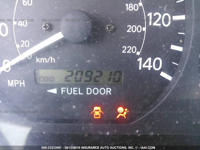 4T1BG22K61U021858 - 2001 TOYOTA CAMRY CE/LE/XLE 银色 照片 7