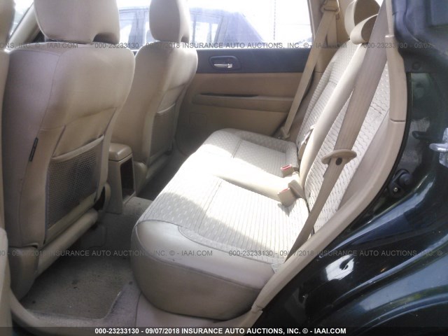 JF1SG656X4H722268 - 2004 SUBARU FORESTER 2.5XS Жасыл фото 8