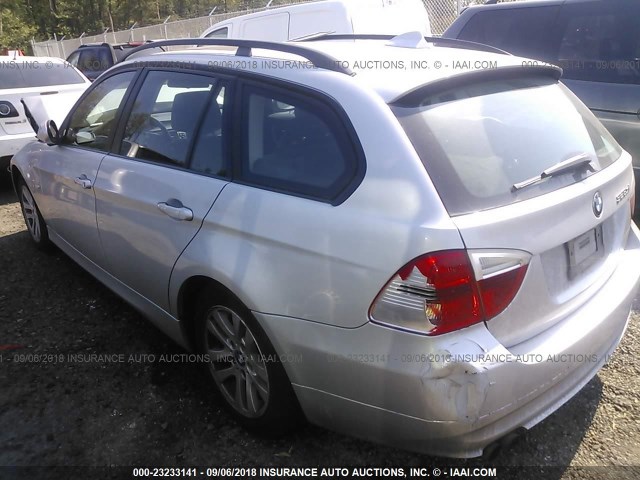 WBAVT73587FZ35946 - 2007 BMW 328 XIT SILVER photo 3