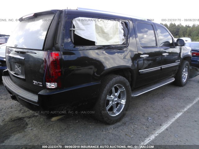 1GKFK66807J244633 - 2007 GMC YUKON XL DENALI BLACK photo 4