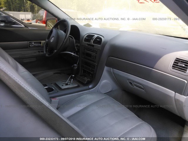 1LNHM87A45Y633383 - 2005 LINCOLN LS ბურგუნდია ფოტო 5