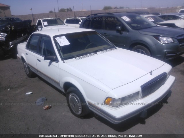 1G4AG55M6S6486642 - 1995 BUICK CENTURY SPECIAL WHITE photo 1