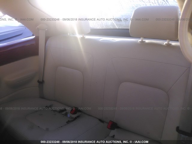 3VWRW3AG1AM023978 - 2010 VOLKSWAGEN NEW BEETLE Qırmızı foto 8