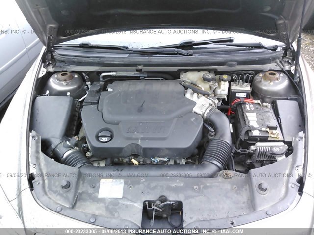 1G1ZG5E75CF114284 - 2012 CHEVROLET MALIBU LTZ 金色 照片 10